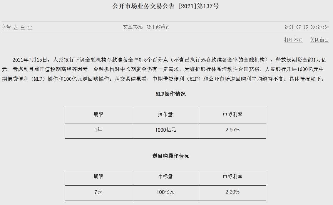 MLF逆回购！“套餐”超过1万亿元怎么去LPR？