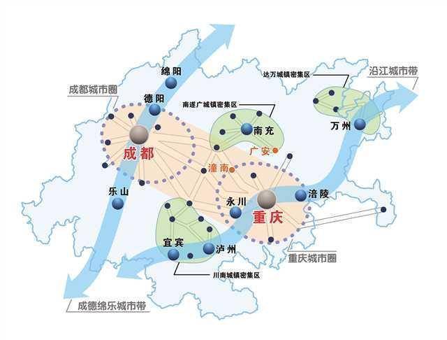 去年成渝双城经济圈实现地区生产总值73919.2亿元