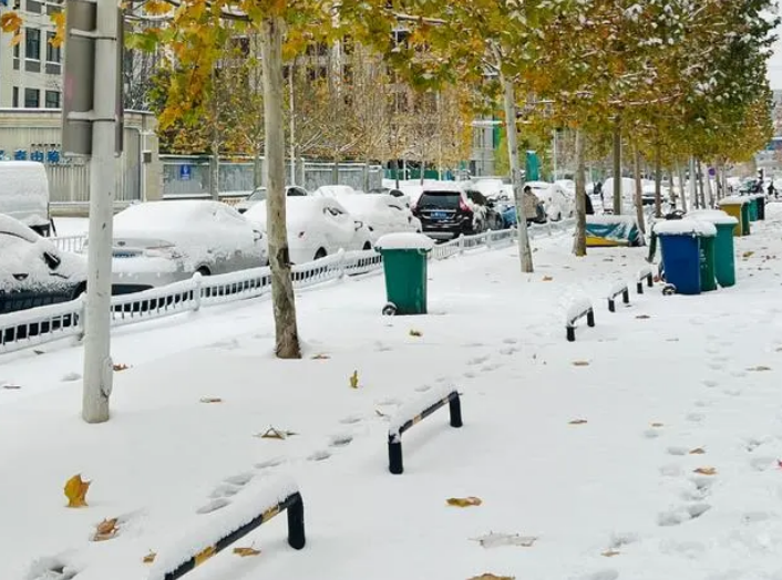 沉浸式体验郑州暴雪