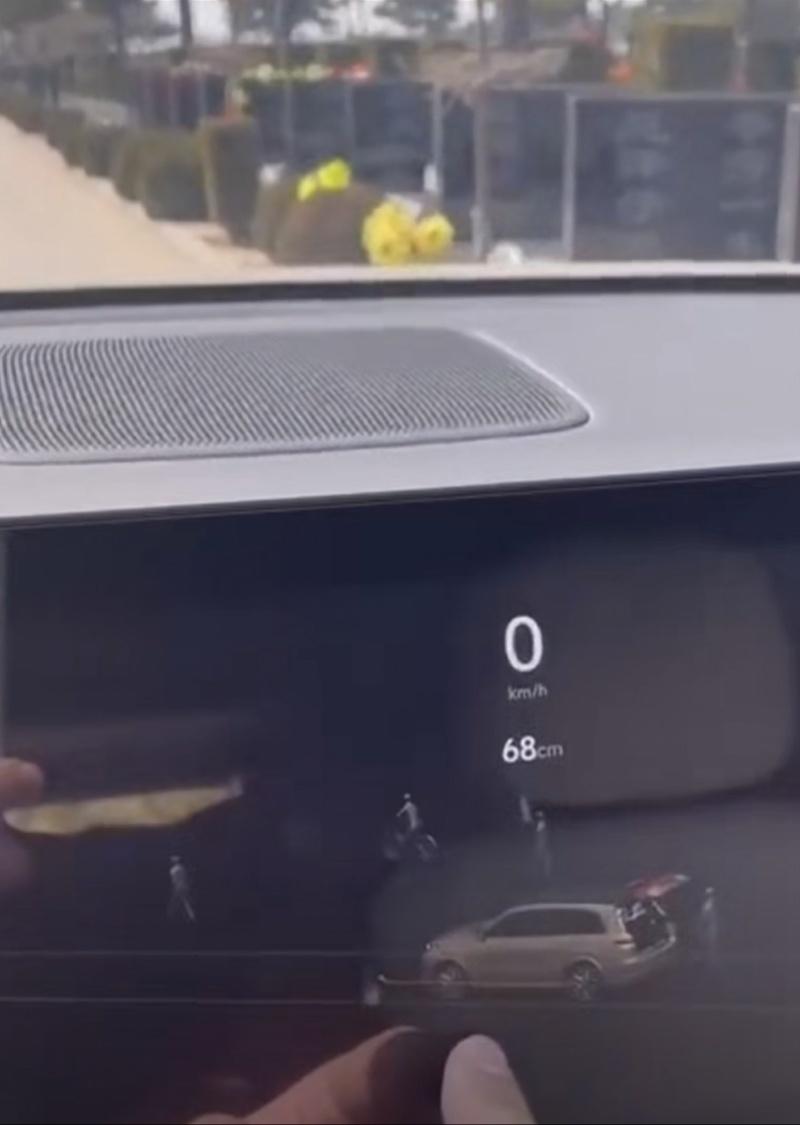 理想L9在无人陵园雷达显示全是人影？车企
