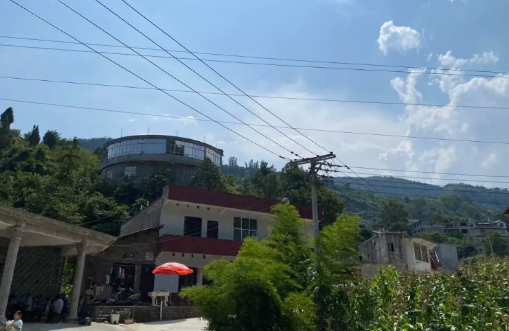 探访“8孩父亲”所在村庄：两层自建房并不