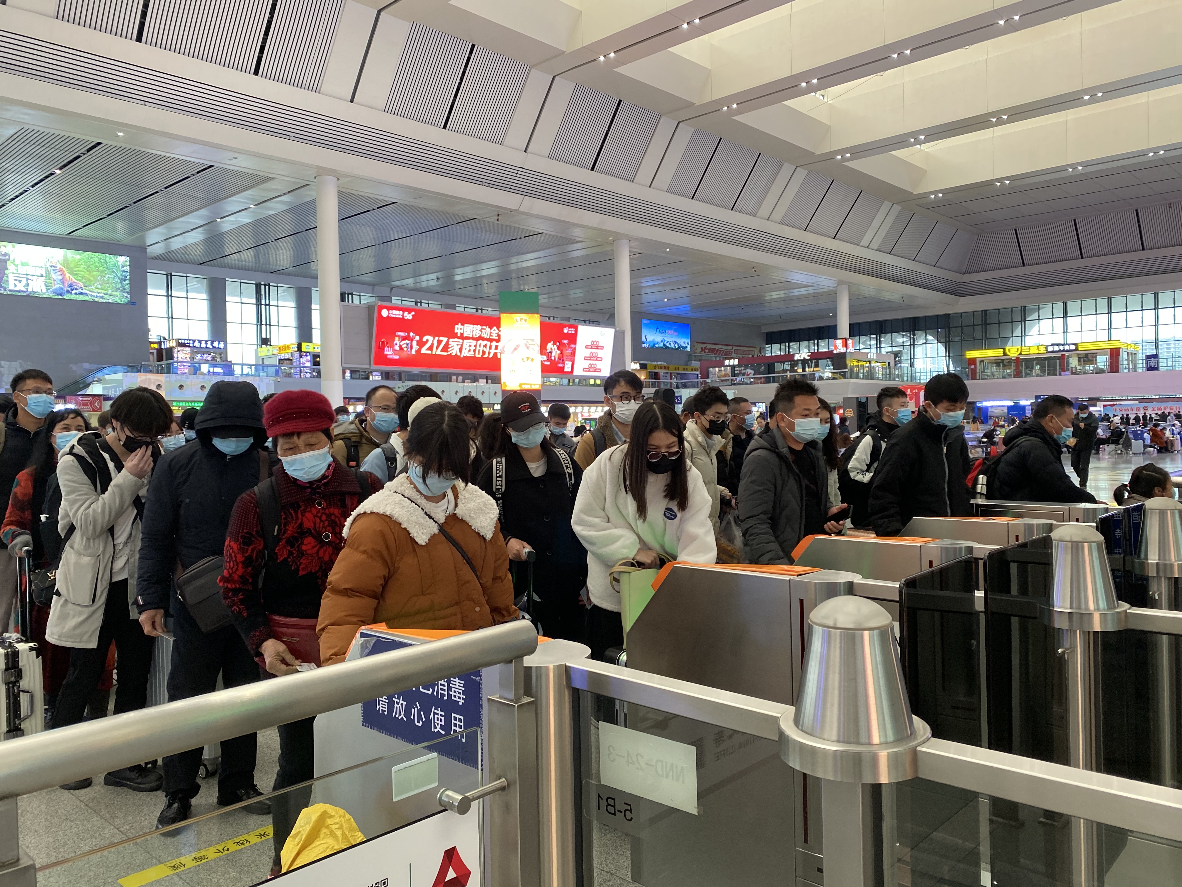 中铁南宁局:预计春运高峰发送旅客1000