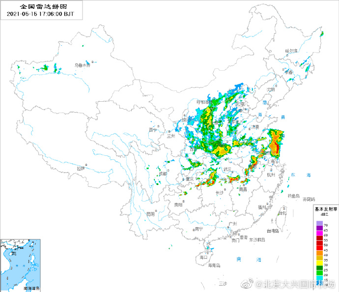 北京大兴机场因天气原因取消了169个航班