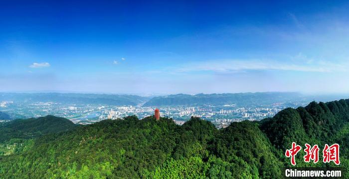 时事通讯:重庆主城缙云山“绿肺”“蝴蝶重